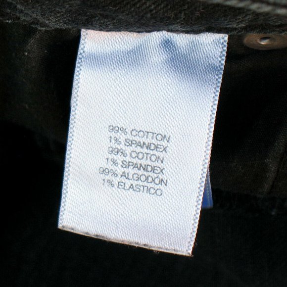 Kenneth Cole Reaction Skinny Jean Black Tag Sz 12 - Picture 6 of 6